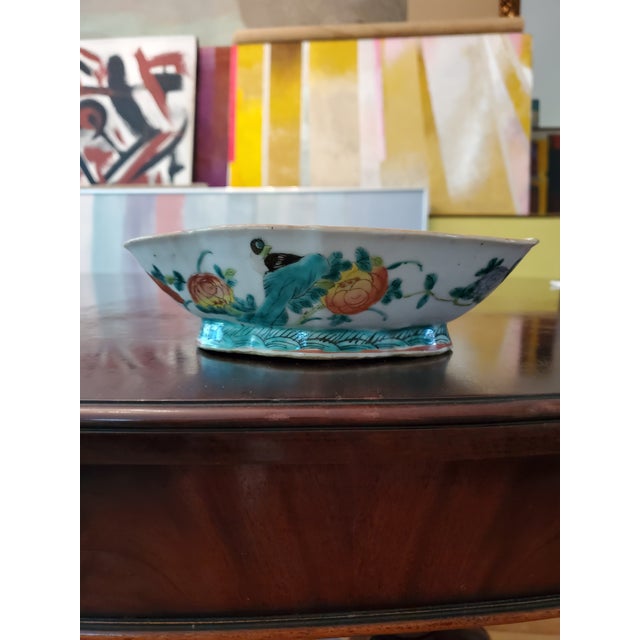 Chinese Antique Chinese Porcelain Bowl 18th Century For Sale - Image 3 of 7