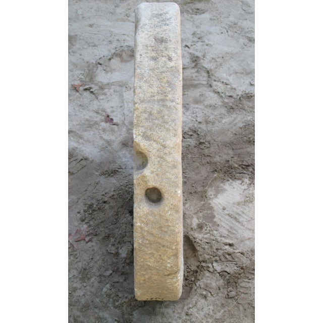 1930s Granite Mill Water Fountain Stone 8 For Sale - Image 4 of 6