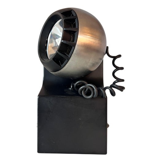 Model 41701 Table Lamp in Black and Silver with Ball Head from Osram For Sale