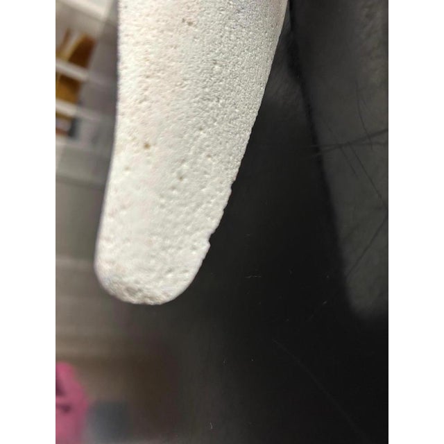 White Stone Sculpture, 1970s For Sale - Image 11 of 13