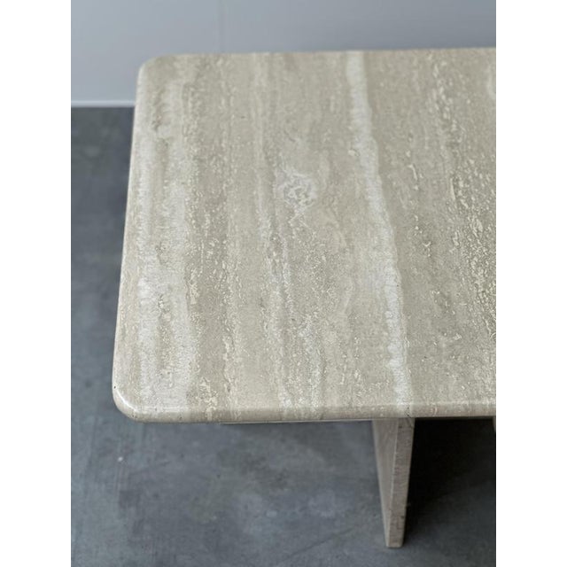 Italian Travertine Nesting Tables, 1970s, Set of 3 For Sale - Image 14 of 16