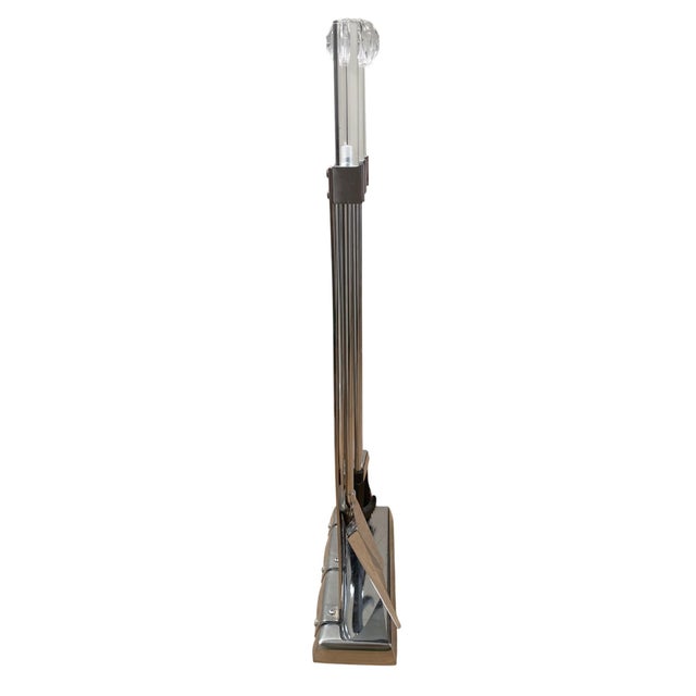 Mid-Century Modern Vintage 1970s Mid-Century Modern Fireplace Tool Set For Sale - Image 3 of 6
