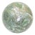 This beautiful sphere sculpture from the 70's is Mother of Pearl over wood on a lucite base. It is from the 70's. it has a...