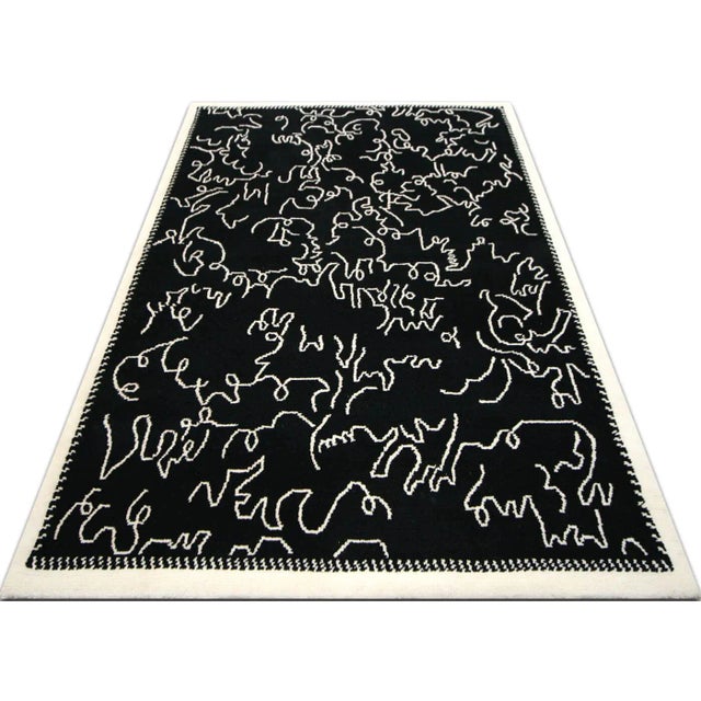 Contemporary Tibetan Berber Rug For Sale In Los Angeles - Image 6 of 7
