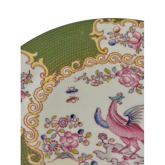 Minton Pair Vintage Minton Cockatrice Green Salad Plates For Sale - Image 4 of 11