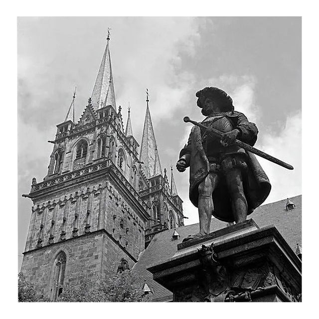 Protestant St. Martins Church at Kassel, Germany, 1937, 2021 For Sale