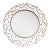 Chaty Vallauris Wrought-Iron Mirror, France, Circa 1960 Mid-Century French Riviera Design For Sale