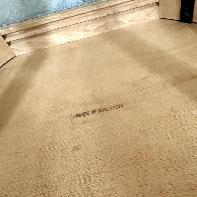 Mid 20th Century Mid Century Danish Style Teak Stool For Sale - Image 5 of 5