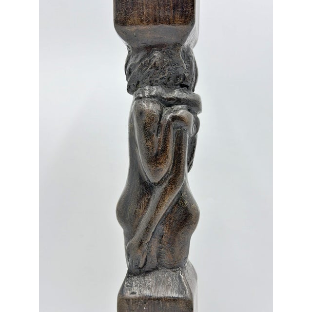Bronze Victor Salmones “Momento Eterno” Figurative Nude Bronze Sculpture, Signed For Sale - Image 8 of 18