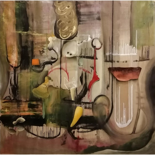 Stefano Mazzolini, Ardes, 2022, Oil & Acrylic on Canvas For Sale - Image 9 of 9