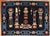 Antique Chinese Peking Rug For Sale - Image 4 of 11