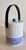 Navy Blue Vintage Nautical Navy Blue and White Striped Ice Bucket For Sale - Image 8 of 9