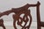 Vintage Carved Mahogany Triple Back Settee Bench For Sale In Philadelphia - Image 6 of 15