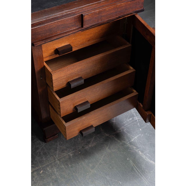 Amsterdam School Executive Desk, 1920s For Sale - Image 16 of 18