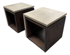 Four Hands Bina Freddie Side Tables, Pair