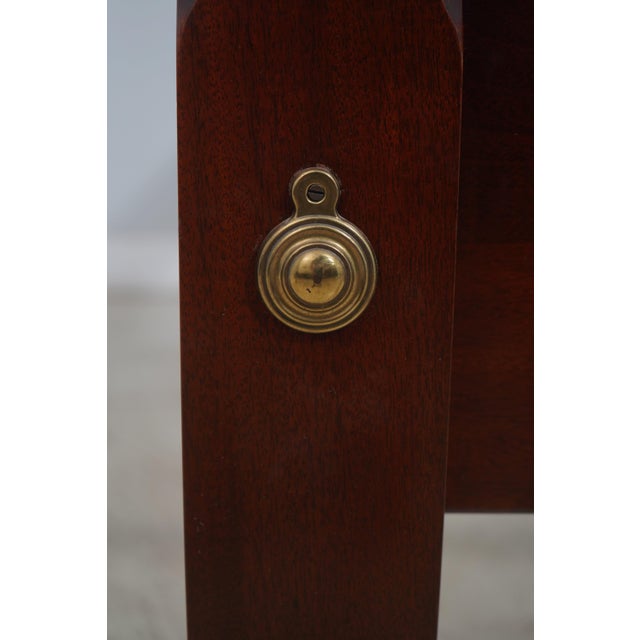 Lexington Queen Size Cherry Rice Bed For Sale - Image 11 of 12