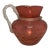 Antique Cranberry Glass Pitcher: Boston & Sandwich Spot-Optic with Rope Twist For Sale