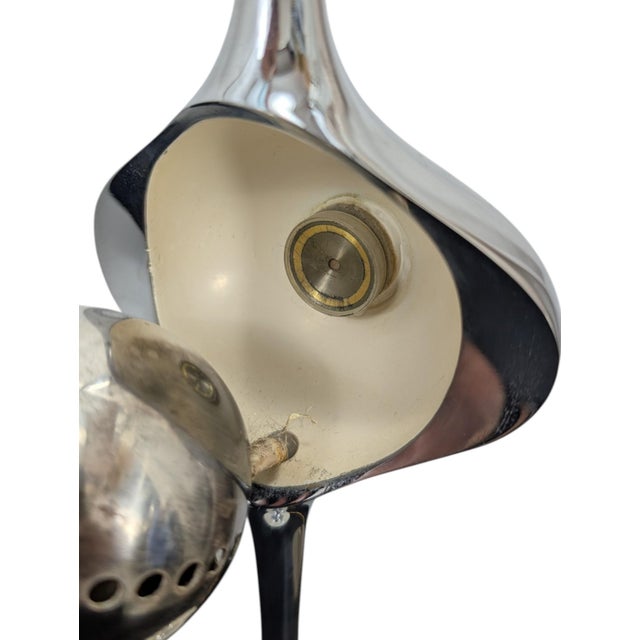 Cobra Table Lamp in Chromed Steel from Arredoluce Monza, 1960s For Sale - Image 11 of 13