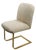 Set of Four Post Modern Hollywood Regency Style Dining Chairs After Baughman C. 1970/80's For Sale - Image 9 of 12