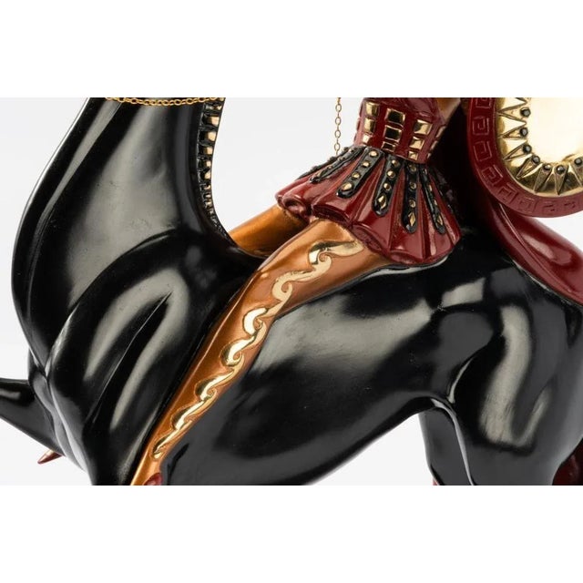 "Amazon" Bronze Sculpture by Erté, 1985 For Sale - Image 4 of 13
