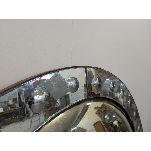 Large Witch Mirror, Early 20th Century For Sale - Image 4 of 8