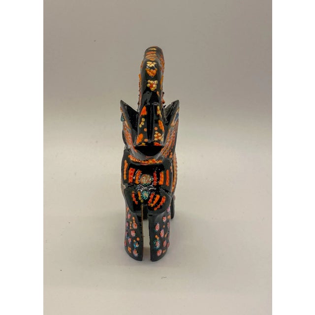 Wood Handmade Elephant Sculpture, a Pair For Sale - Image 7 of 8