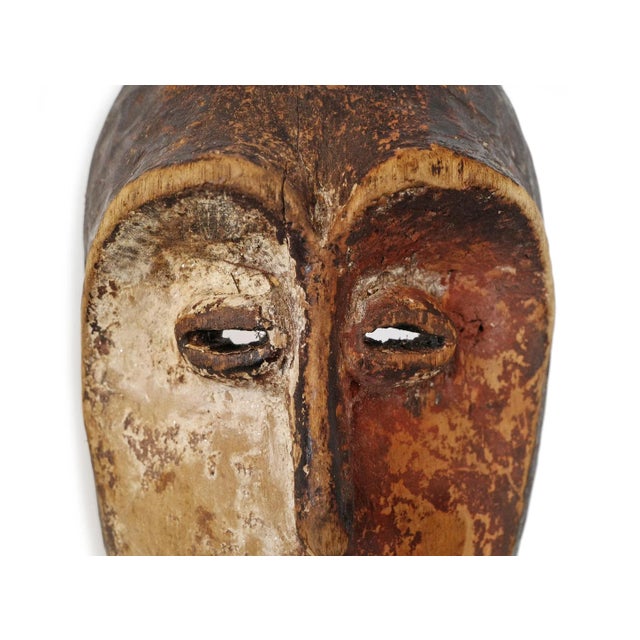 Vintage Mid 20th Century Lega Mask on Stand For Sale In Los Angeles - Image 6 of 7