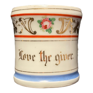 Late 19th Century Victorian Love the Giver Cup