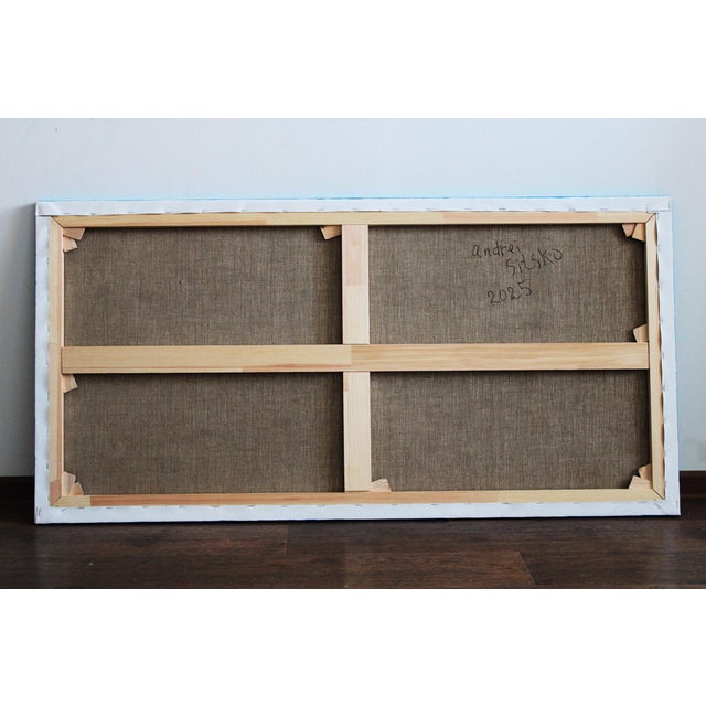 Artist Andrei Sitsko "Reflection in the Water" Modern Original Painting For Sale - Image 10 of 13