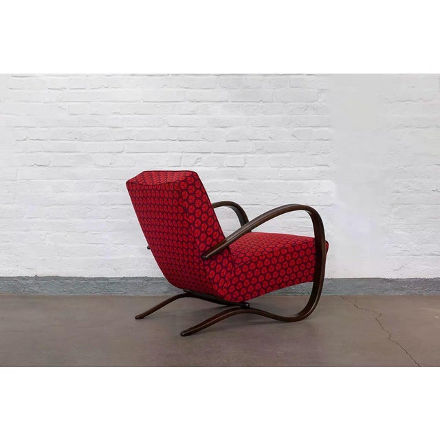 Vintage H-269 Chair by Jindřich Halabala, 1933 For Sale - Image 3 of 14