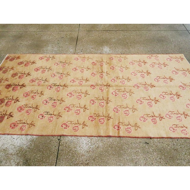 Mid 20th Century Galerie Shabab Collection Mid-20th Century Turkish Anatolian Rug For Sale - Image 5 of 8