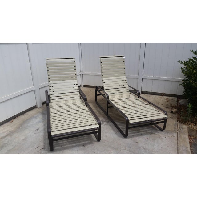 1970s Tropitone Brasilia Chaise Lounges A Pair Chairish