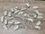 Farmhouse Vintage Large Metal Ginkgo Leaf Wall Decor Accent For Sale - Image 3 of 4