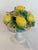 Mediterranean Vintage Italian Majolica Lemon Pedestal Topiary For Sale - Image 3 of 9