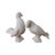 Ceramic Pair of 1980s Italian Doves, Love Birds For Sale - Image 7 of 8