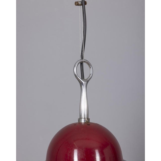Metal Vintage Arianna Pendant Lamp in Glass and Metal by Piero Brombin for Artemide, 1970s For Sale - Image 7 of 9