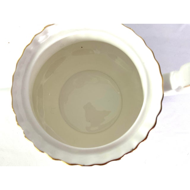 1990s Royal Albert-“ Moss Rose” English Fine Bone China Teapot For Sale - Image 9 of 10