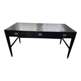 Ethan Allen Callum Three Drawer Desk For Sale