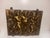 Antique bronze decorative plaque depicting three dancing or musical cherubs, 29 cm wide, 5 cm deep, 28 cm high with hooks,...