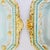 Blue Vintage Zrike Baroque Coastal Shell and Coral Plates by Lisa Levy – Set of 2 For Sale - Image 8 of 13