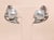 Elegant and timeless, The Ellendale earrings are beautifully crafted in palladium and centered with luminous baroque...