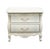 Shabby Chic Thomasville Furniture Debussy Collection Off White Painted French Provincial 29" Two Drawer Nightstand 9455-810 For Sale - Image 3 of 12