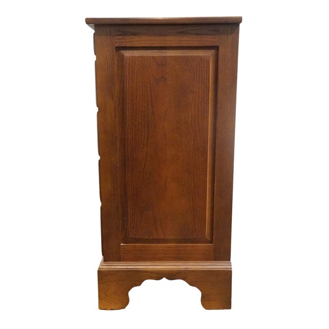 Keller Furniture Solid Cherry Early American Colonial Revival 64" Eleven Drawer Dresser 2690 For Sale - Image 10 of 13
