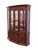 THOMASVILLE FURNITURE Collector's Cherry 63" Buffet w. Lighted Display China Cabinet 10121-425 / 10121-426 81.25" High...