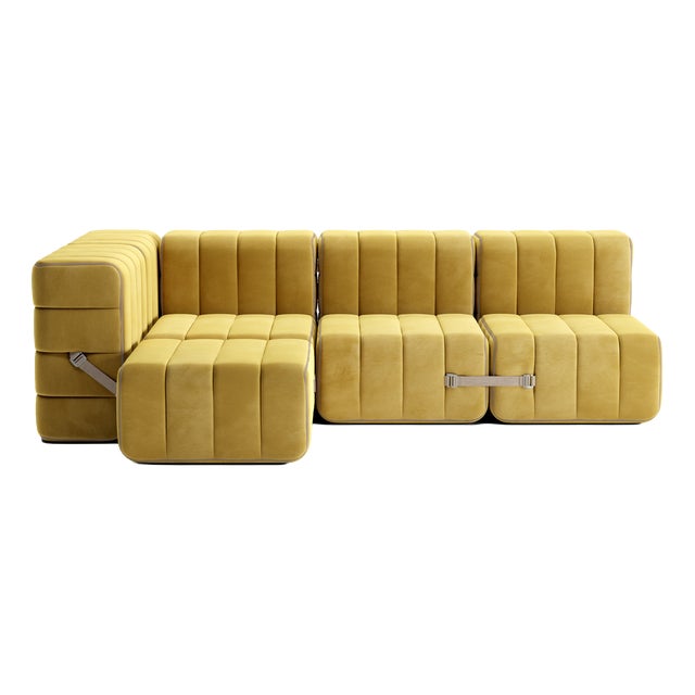Flexible Small Corner Sofa by Ambivalenz, Set of 9 For Sale