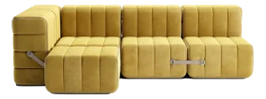 Flexible Small Corner Sofa by Ambivalenz, Set of 9