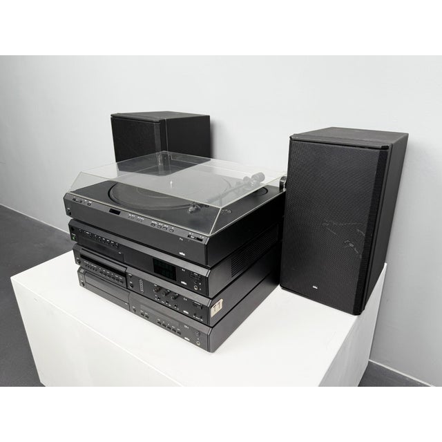 Black Atelier Wie Last Edition Complete System by Dieter Rams for Braun, Germany, 1990s For Sale - Image 8 of 8