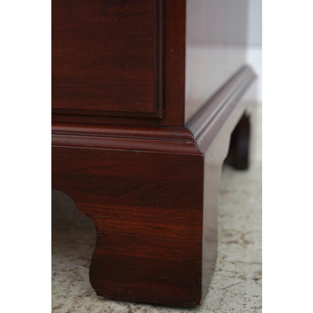 Henkel Harris Cherry Rafferty High Chest For Sale - Image 9 of 15