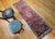 Vintage Persian Qashqai Gabbeh Runner Rug, Hand-Knotted Wool, Geometric Medallions Pattern, 2x7, Red & Navy For Sale - Image 14 of 14