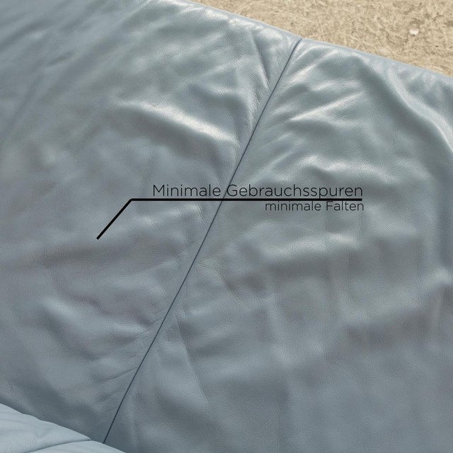 Three-Seater Sofa in Leather from Koinor Rossini For Sale - Image 5 of 13